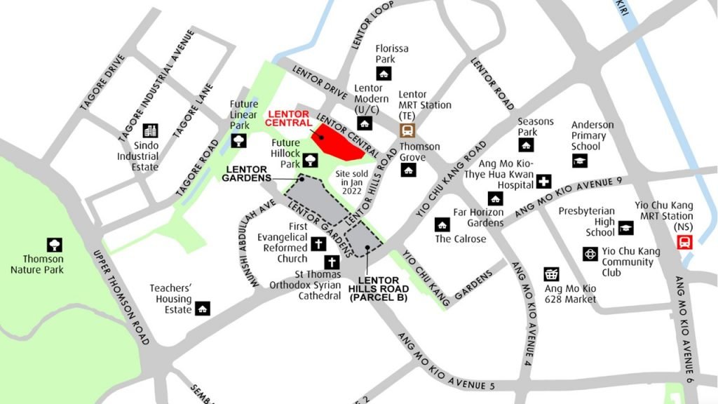 Lentor-Central-Residences-Location-Map-2